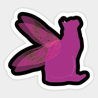 CATTERFLY 1 Sticker